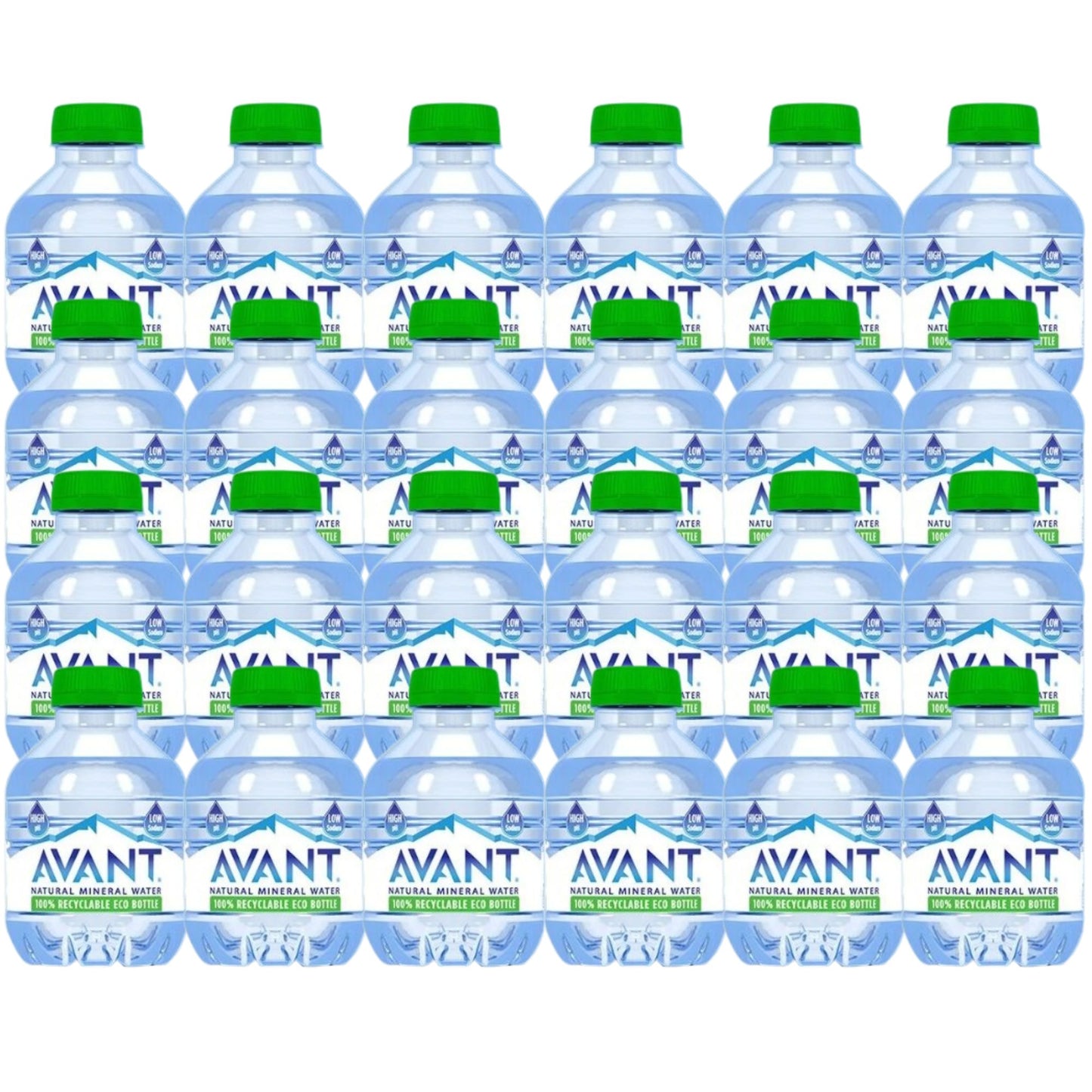 Avant Natural Mineral Water | 200ml Pocket Size | High pH & Low Sodium