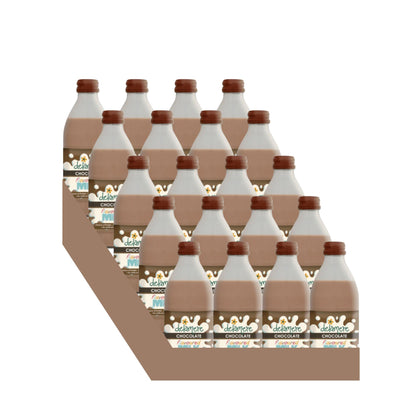 Delamere Chocolate Flavour Milk – 240ml Glass Bottle
