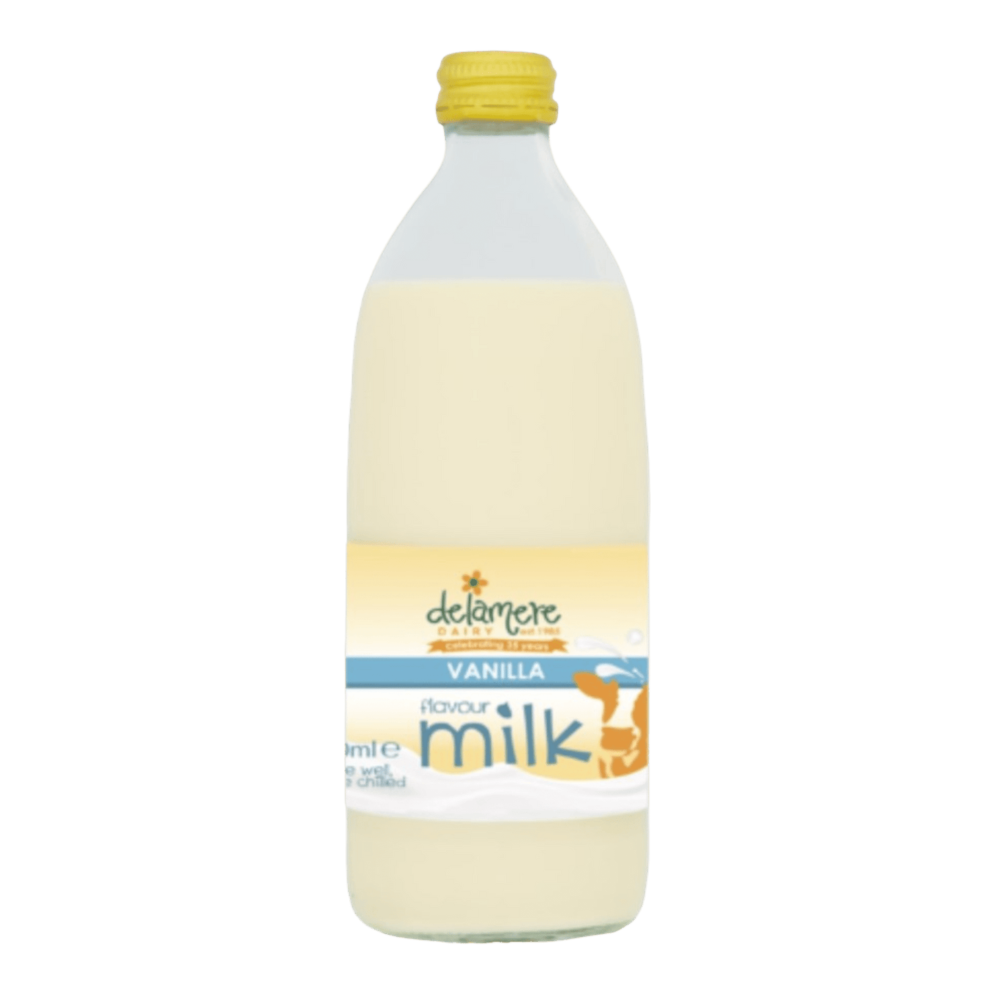 Delamere Vanilla Flavour Milk - 500ml - Spec Milk 24 hrs