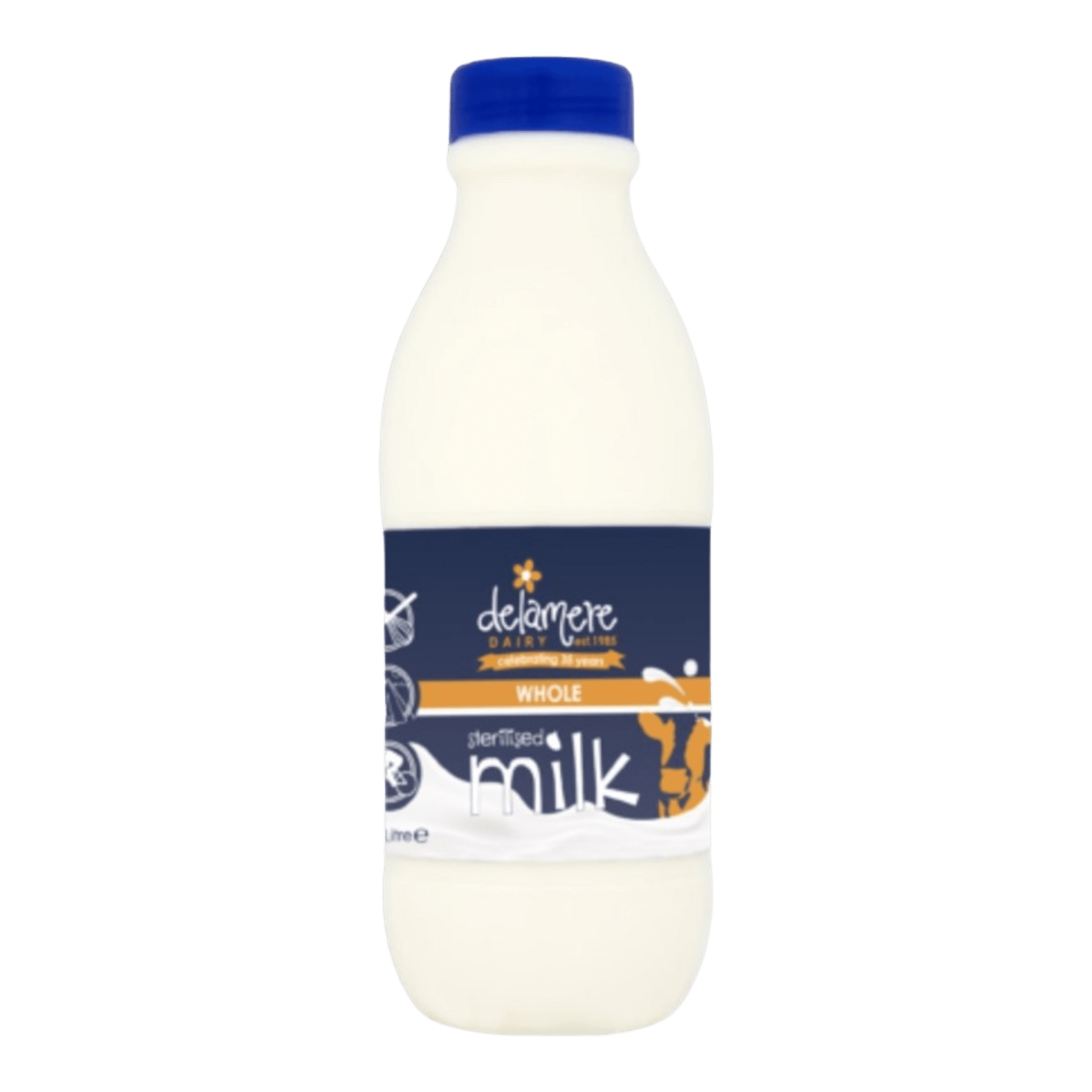 Delamere Dairy Whole Sterilised Milk - 1L - Spec Milk 24 hrs